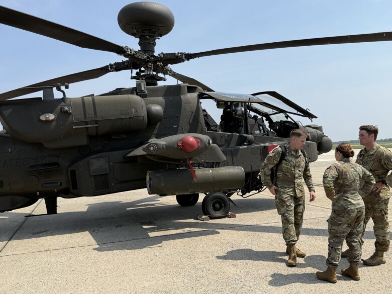 A sneak peak of the aircraft you'll see during the Army's birthday