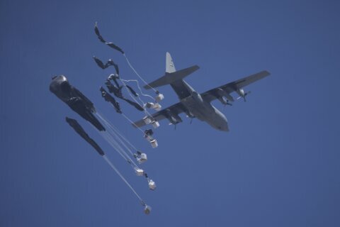 The Latest: Trump meets Starmer and disagrees with Netanyahu’s claim of no starvation in Gaza