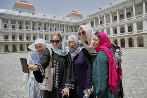 Female tour guides in Afghanistan lead women-only groups as some travelers return