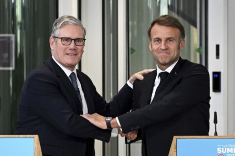 UK, French and German leaders press Israel over Gaza aid after Macron backs a Palestinian state