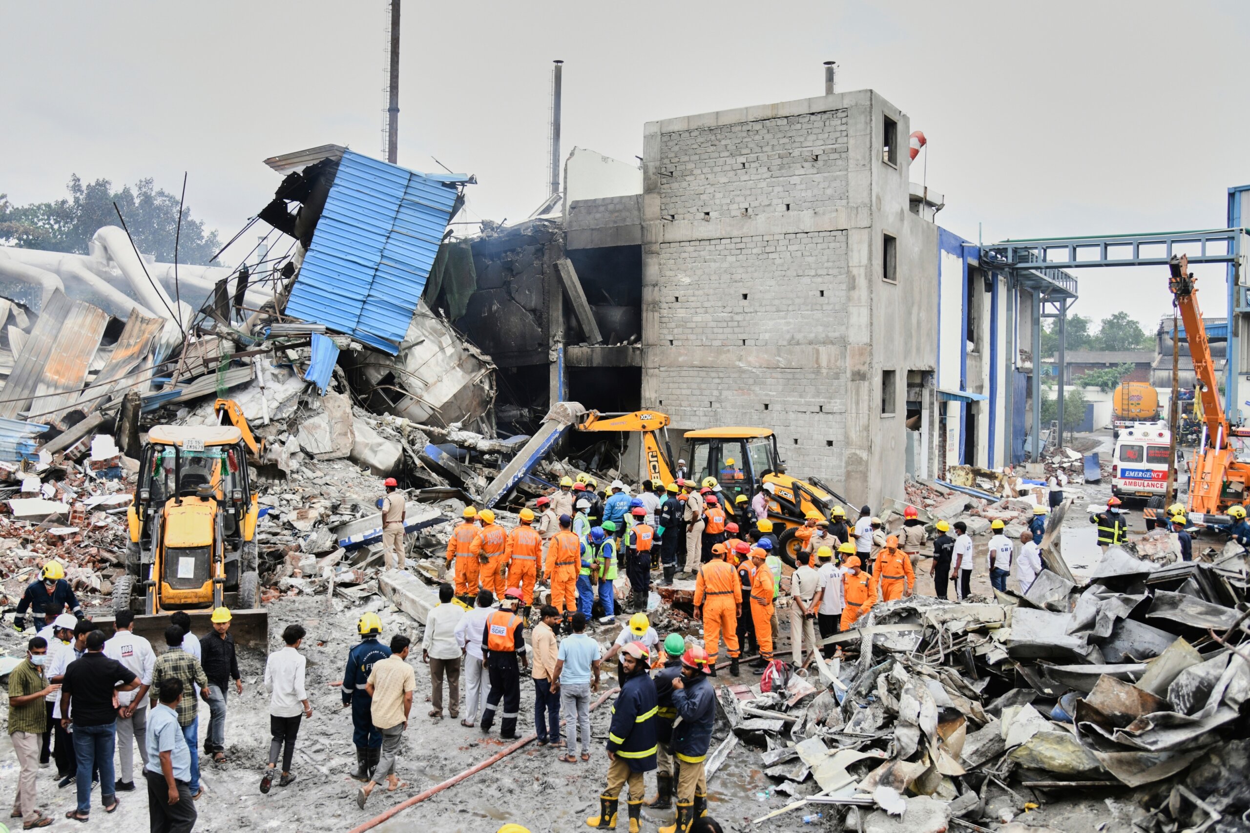 India Factory Explosion: 36 Dead