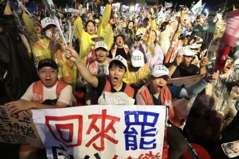 Voters in Taiwan reject bid to oust China-friendly lawmakers in closely watched poll