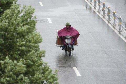 Storm Wipha hits northern Vietnam with strong winds and heavy rain