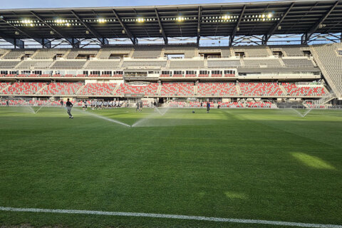 Watering Audi Field