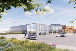 Rendering of the new Manassas Regional Airport