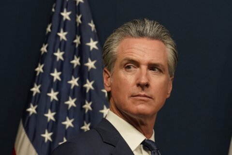 California Gov. Gavin Newsom's national profile soars with latest Trump fight, but there are risks