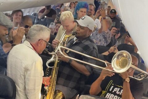 Dave Koz and his band were in flight delay hell. So they picked up their instruments