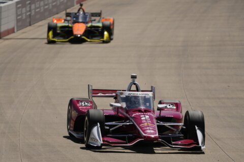 Josef Newgarden salvages IndyCar season at his home track with his first win