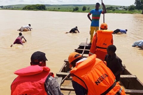 At least 25 people are missing after a boat capsized in Nigeria’s northwest