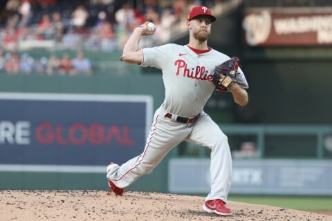 Phillies ace Zack Wheeler diagnosed with blood clot in right arm, placed on 15-day IL