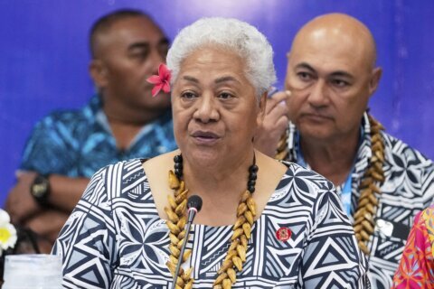 Samoa votes in an election that will decide the fate of its first woman leader