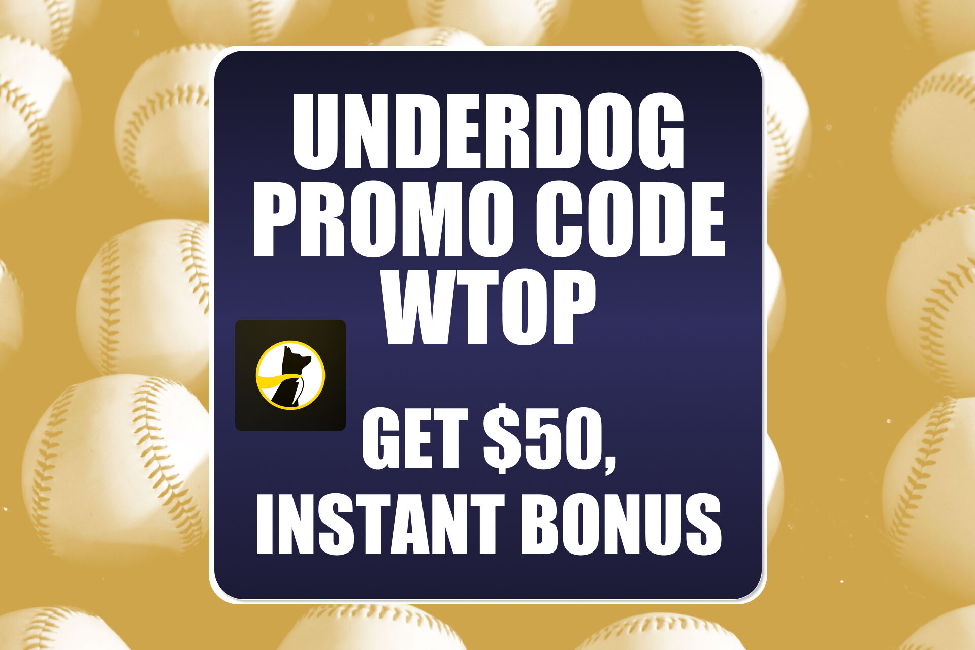 弱者プロモーションコードWTOPは、MLB、NFLピックに50ドルのボーナスを提供します