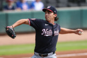 Washington Nationals pitcher Andrew Alvarez
