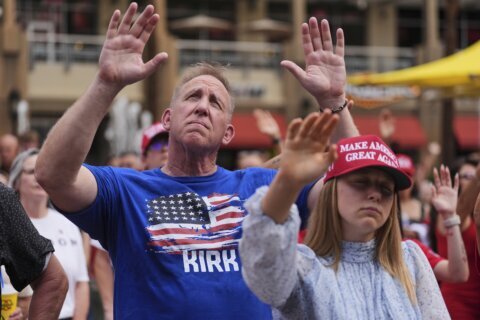 Some admirers of Charlie Kirk hope response to his death signals start of a religious revival