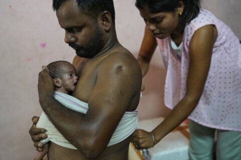 PHOTO ESSAY: Newborn caregiving programs help ease parenting in India