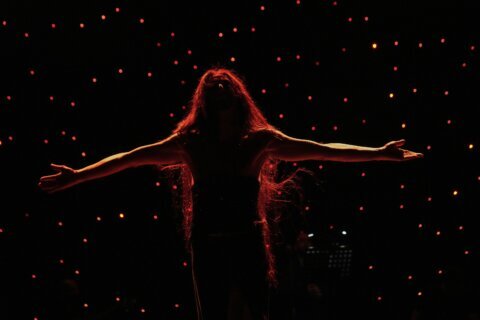 Photos of a male dancer in Beirut who challenges social norms with his performances