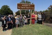 Annapolis honors Capital Gazette victims with roadside dedication