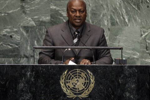 Lawsuit says US held West African migrants in straitjackets for 16 hours on flight to Ghana