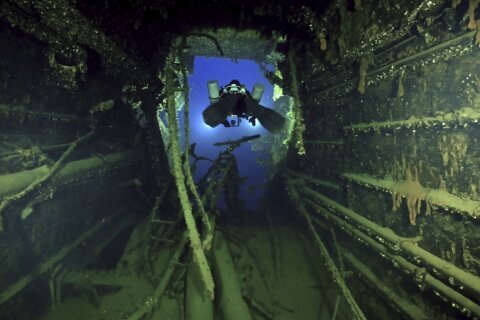 Divers recover artifacts from the Titanic’s sister ship Britannic for the first time