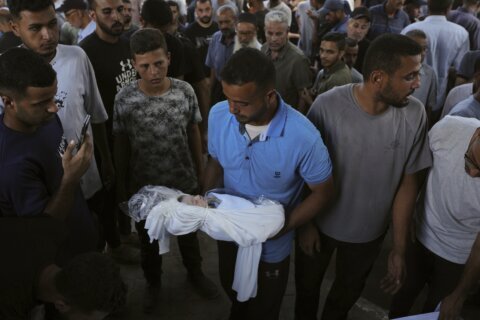 Israel strikes high-rise building and threatens to hit more in Gaza City offensive