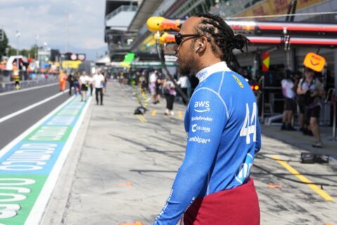 Monza gearing up for Hamilton in Ferrari red at the Italian GP