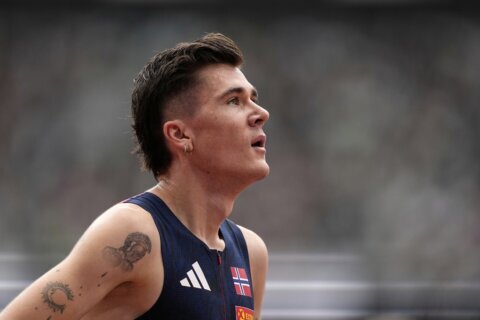 Ingebrigtsen, a key character in 1,500-meter drama, drops out early at world championships