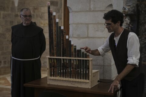 The oldest pipe organ in the Christian world sounds after 800 years of silence