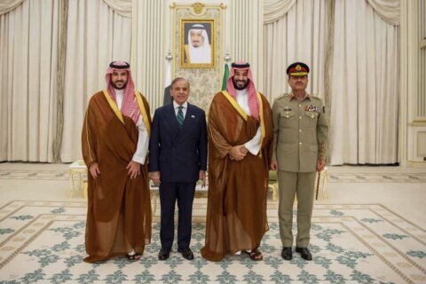 Pakistan says its nuclear program can be made available to Saudi Arabia under defense pact