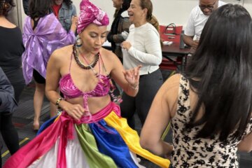 Claudia Caballero dances "La Punta"