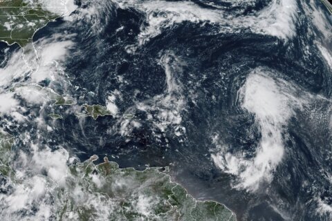 Tropical Storm Gabrielle has spun up in the Atlantic Ocean, forecasters say