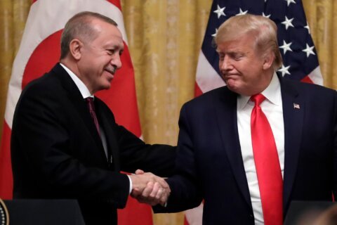 Trump hosts Turkey’s Erdogan as the US considers lifting a ban on F-35 sales to the NATO ally