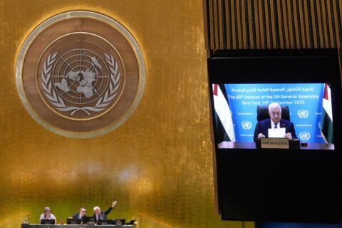 ‘Palestinians will not leave,’ their president tells world leaders at UN in defiant, virtual speech
