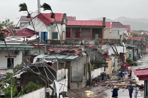 Typhoon Bualoi death toll rises to 26 in Vietnam, with many missing
