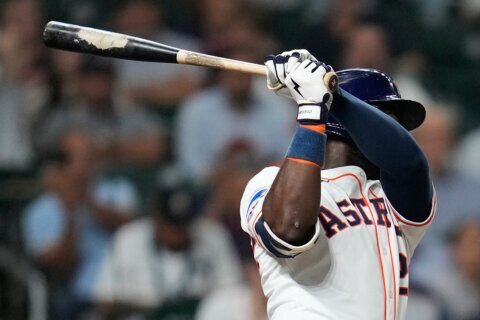 Astros' Taylor Trammell facing no discipline after bat confiscated following double vs. Yankees
