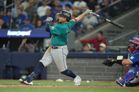 Josh Naylor’s grand slam powers Mariners past Orioles, 6-3