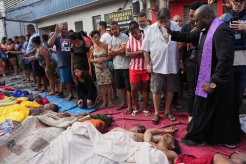 Protests erupt after police raid in Brazil leaves 119 dead and draws accusations of excessive force