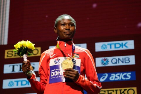 Marathon world-record holder Ruth Chepng'etich banned 3 years after admitting doping violation