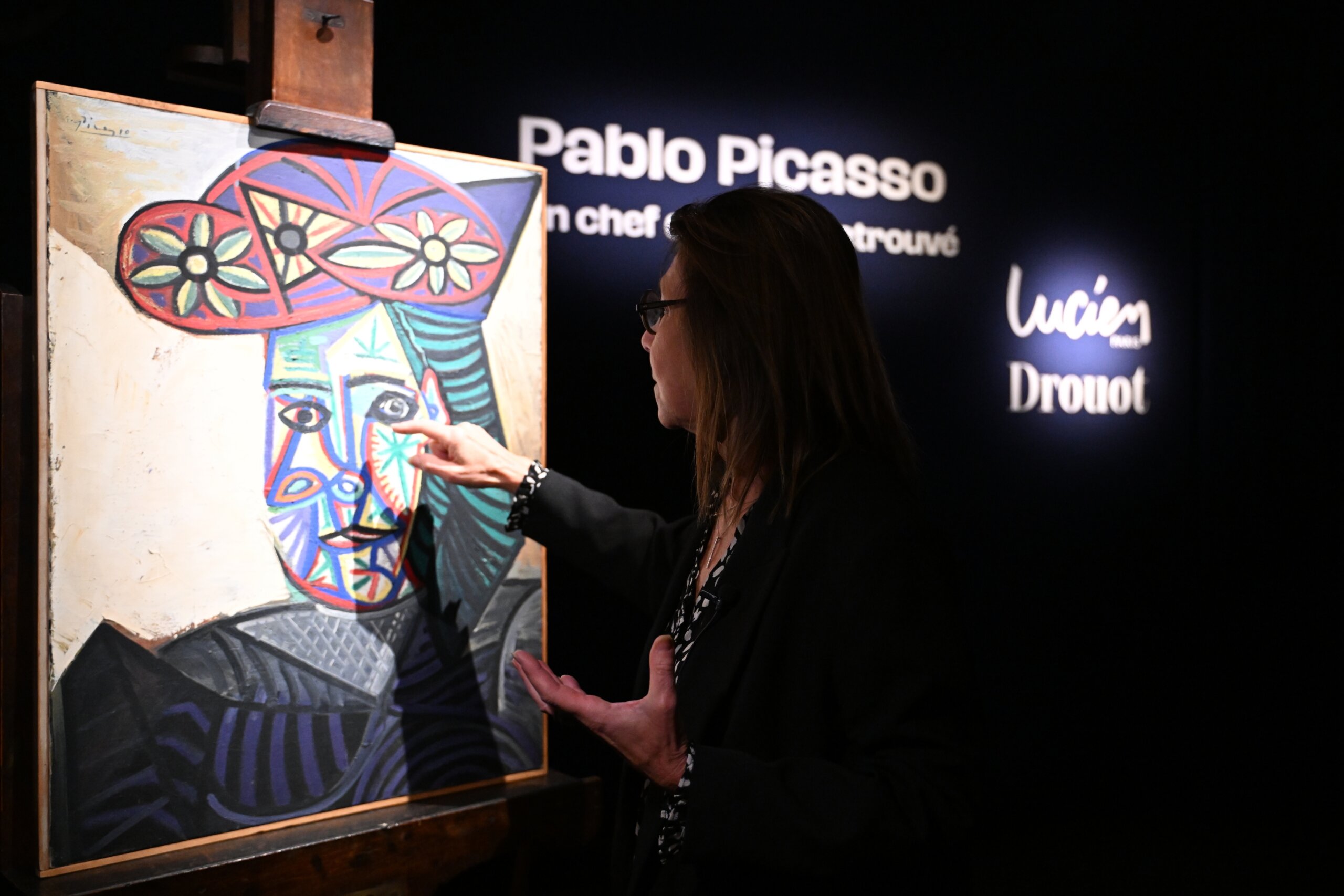 Picasso portrait of muse Dora Maar in vivid hat, long hidden from view, sells for 27 million euros