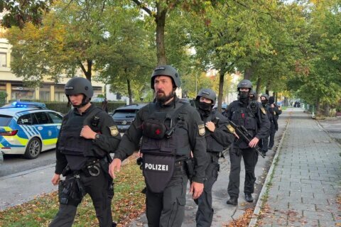 Police say Oktoberfest reopens after a security sweep due to a bomb threat