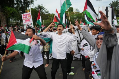 Pro-Palestinian protests on the 2-year anniversary of Hamas’ attack on Israel