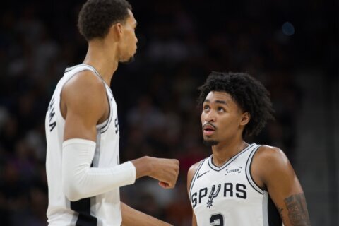 Spurs star Victor Wembanyama has the NBA playoffs in mind. It'll be a tall order