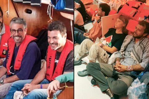 Gaza flotilla activists allege mistreatment while being detained in Israel