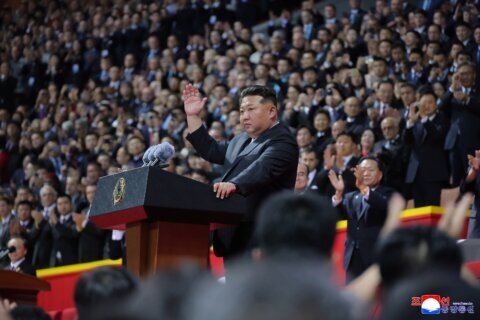 North Korea’s Kim vows to build a ‘socialist paradise’ ahead of a likely military parade