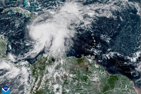 As the Atlantic Ocean warms, climate change is fueling Hurricane Melissa’s ferocity