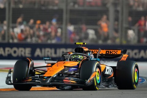 Norris held accountable for McLaren's scrap in Singapore that tightened up F1 title chase