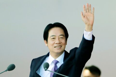 Taiwan’s president pledges to build air defense system in face of China threat