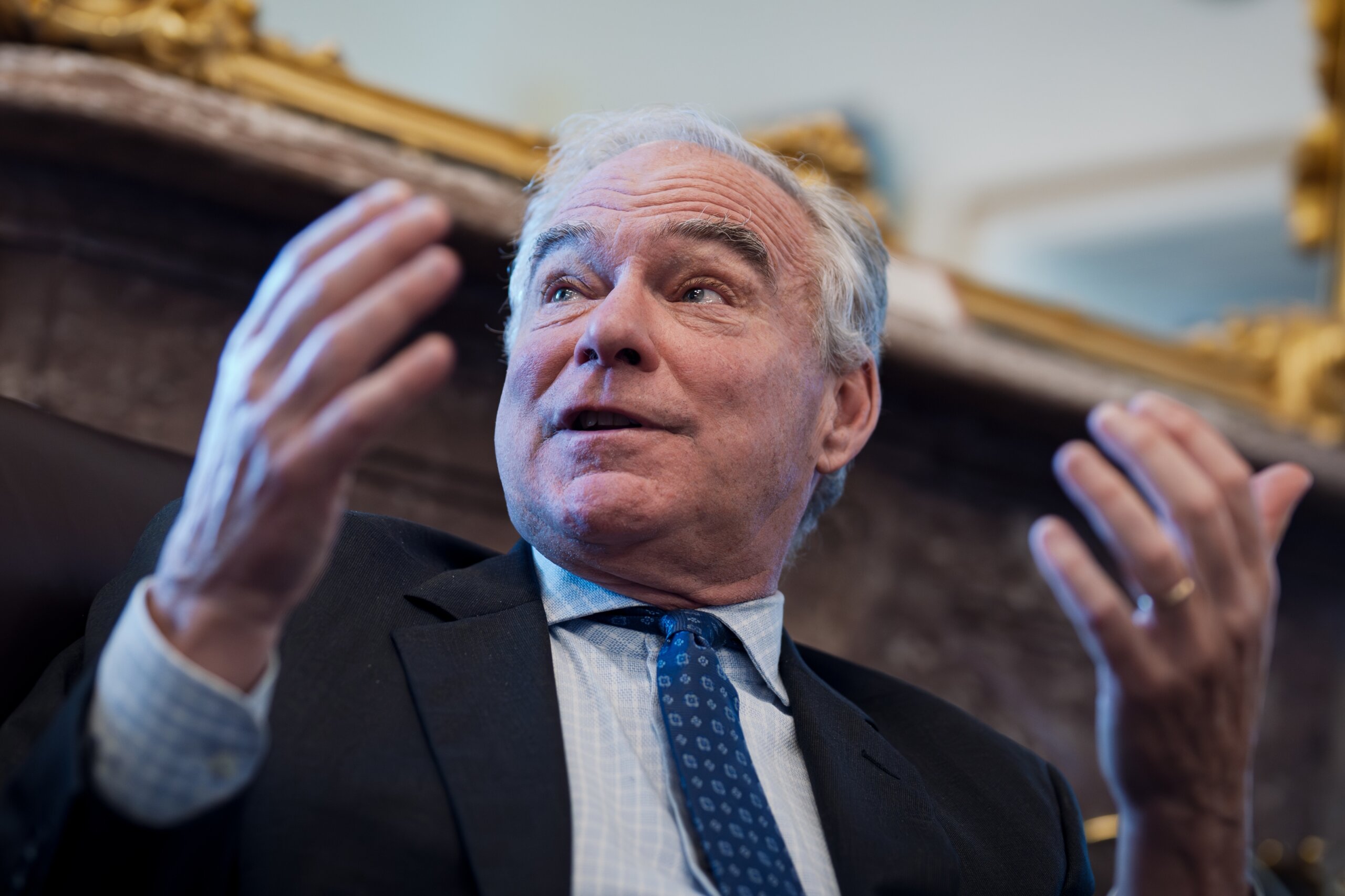 Virginia Sen. Kaine leads push for war powers resolution on Iran