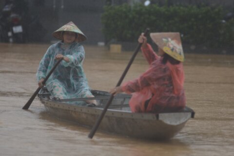 Vietnam’s tourist sites submerged as record rainfall causes major flooding