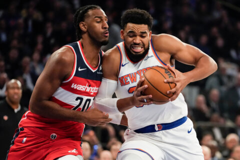 Towns scores season-high 33 points to lead the Knicks past the Wizards, 119-102