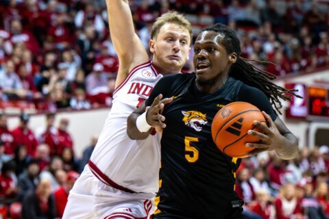 No. 25 Indiana returns from break and takes control quickly in 100-56 rout of Bethune-Cookman